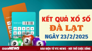 Kết quả xổ số Đà Lạt hôm nay 23/2/2025 - XSDL 23/2