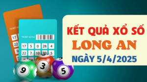 Kết quả xổ số Long An hôm nay 5/4/2025 - XSLA 5/4