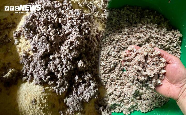 Thịt cho gà Đông Tảo ăn phải được làm sạch, nấu chín và xay nhỏ.