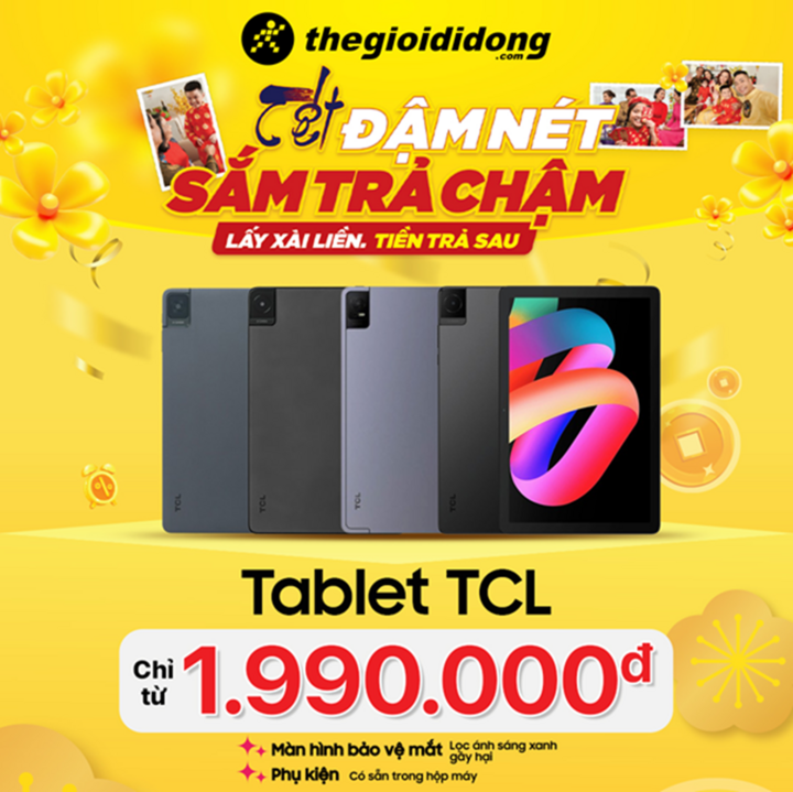 Với chương trình mua trả chậm, khách hàng dễ dàng sở hữu những chiếc tablet từ bình dân đến cao cấp.