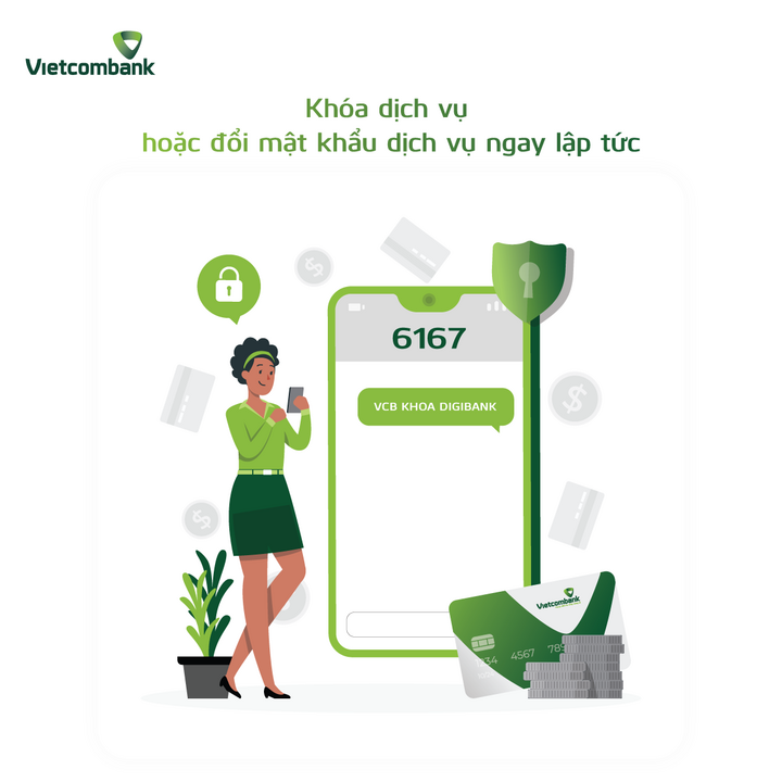 Vietcombank hướng dẫn khách hàng 3 việc cần làm gấp khi nghi ngờ bị lừa đảo