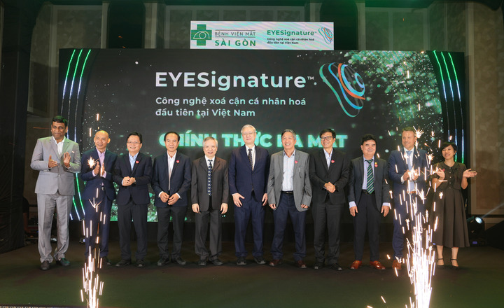 Bệnh viện Mắt Sài Gòn ra mắt công nghệ xóa cận cá nhân hóa EYESignature